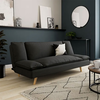 COZY ΚΑΝΑΠΕΣ ΚΡΕΒΑΤΙ 3ΘΕΣΙΟΣ ΑΝΘΡΑΚΙ 191x103x84