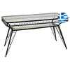 Γαλβανισμένο Παραλ/μο Τραπέζι Μασίφ 140 x 70 x H73cm