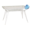 Γαλβανισμένο Παραλ/μο Τραπέζι Μασίφ 160 x 90 x H73cm