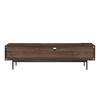 GROOVES TV STAND 3ΠΟΡΤΕΣ 1ΣΥΡΤΑΡΙ ΚΑΡΥΔΙ ΓΚΡΙ 180x40x50