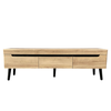 GRIF TV STAND ΦΥΣΙΚΟ 160x40x50