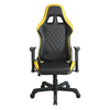 RANGER ΚΑΡΕΚΛΑ GAMING ΓΡΑΦΕΙΟΥ ΜΑΥΡΟ ΚΙΤΡΙΝΟ 52x74x138