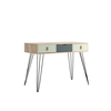 TREND MINT ΚΟΝΣΟΛΑ 3ΣΥΡΤΑΡΙΑ SONOMA ΠΡΑΣΙΝΟ ΜΕ PATTERN 100x50x75