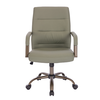 KORD ΚΑΡΕΚΛΑ ΓΡΑΦΕΙΟΥ ΜΕΝΤΑ GUNMETAL 58.5x65x104