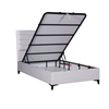 STRATTA ΚΡΕΒΑΤΙ ΜΕ ΑΠΟΘΗΚ. ΧΩΡΟ (ΓΙΑ ΣΤΡΩΜΑ 120x200cm) OFF WHITE 06-900 208x127x121