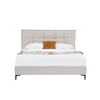 Button κρεβάτι (για στρώμα 160x200cm) beige 183x217x112cm