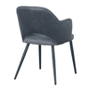 ASCOT ΚΑΡΕΚΛΑ ΓΚΡΙ ΣΚΟΥΡΟ 60x63.5x79
