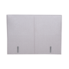 MORE ΚΡΕΒΑΤΙ ΜΕ ΑΠΟΘΗΚ. ΧΩΡΟ (ΓΙΑ ΣΤΡΩΜΑ 160x200cm) WHITE SMOOTH 07-957 207x160x120