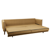 COMMODO ΚΑΝΑΠΕΣ ΚΡΕΒΑΤΙ 3ΘΕΣΙΟΣ CAMEL BEIGE 230x81x88