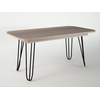 Τραπέζι "ΔΙΑΣ" 160cm ανοιγόμενο σταχτί