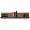 ΡΑΦΙ ΤΟΙΧΟΥ W120xD20xH25cm OSLO WALNUT