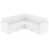 MONACO WHITE ΓΩΝΙΑ 207Χ207Χ79εκ. ΠΟΛ/ΝΙΟΥ