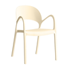 ARCUS ΚΑΡΕΚΛΑ OFF WHITE 57x56x83cm