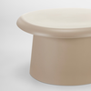 RIVVA COFFEE TABLE SAND BEIGE 70x70x39cm