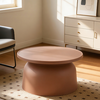 DOMI COFFEE TABLE TERRACOTTA 67x67x36cm