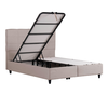 DEAL SET ΚΡΕΒΑΤΙ ΜΕ ΑΠΟΘΗΚ. ΧΩΡΟ ΚΑΙ ΣΤΡΩΜΑ BEIGE 14-753 210x162x120