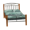 ΚΡΕΒΑΤΙ No23  ΜΕΤΑΛΛΟ-ΟΞΥΑ 90/110/140/150/160 XND BED 