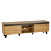 ARABICA TV STAND SONOMA ΜΑΥΡΟ 170x38x49