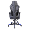 FUSION ΚΑΡΕΚΛΑ GAMING ΓΡΑΦΕΙΟΥ ΜΑΥΡΟ ΜΠΛΕ 50x74x137