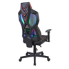 STORM ΚΑΡΕΚΛΑ GAMING ΓΡΑΦΕΙΟΥ ΜΑΥΡΟ ΚΟΚΚΙΝΟ 50x73x135
