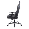 EXPLOR ΚΑΡΕΚΛΑ GAMING ΓΡΑΦΕΙΟΥ ΜΑΥΡΟ ΓΚΡΙ 50x71x135