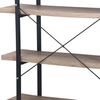 BRICK-URBAN ΒΙΒΛΙΟΘΗΚΗ ΦΥΣΙΚΟ ΜΑΥΡΟ 105x32x140