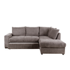 BILL ΚΑΝΑΠΕΣ ΚΡΕΒΑΤΙ ΓΩΝΙΑ ΔΕΞΙΑ TAUPE 241x173x94