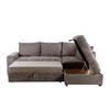 BILL ΚΑΝΑΠΕΣ ΚΡΕΒΑΤΙ ΓΩΝΙΑ ΔΕΞΙΑ TAUPE 241x173x94