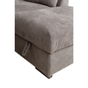 BILL ΚΑΝΑΠΕΣ ΚΡΕΒΑΤΙ ΓΩΝΙΑ ΔΕΞΙΑ TAUPE 241x173x94