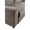 BILL ΚΑΝΑΠΕΣ ΚΡΕΒΑΤΙ ΓΩΝΙΑ ΔΕΞΙΑ TAUPE 241x173x94