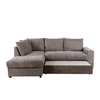 BILL ΚΑΝΑΠΕΣ ΚΡΕΒΑΤΙ ΓΩΝΙΑ ΑΡΙΣΤΕΡΗ TAUPE 241x173x94