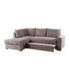 BILL ΚΑΝΑΠΕΣ ΚΡΕΒΑΤΙ ΓΩΝΙΑ ΑΡΙΣΤΕΡΗ TAUPE 241x173x94