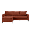 Scandalo Καναπές Γωνία Αναστρέψιμη Terracotta Asti 22 265x188x99cm
