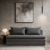 Girasole 3-Seater Sofa Bed Anthraki Asti 19 200x87x90 cm