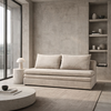 GIRASOLE ΚΑΝΑΠΕΣ ΚΡΕΒΑΤΙ 3ΘΕΣΙΟΣ BEIGE ASTI 1 200x87x90cm