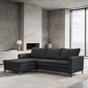 SCANDALO ΚΑΝΑΠΕΣ ΓΩΝΙΑ ΑΝΑΣΤΡΕΨΙΜΗ ΑΝΘΡΑΚΙ ASTI 15 265x188x99cm