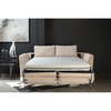 Cocoon Καναπές Κρεβάτι 3θέσιος Beige Lincoln D 03 208x94x92cm