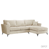 Boel καναπές γωνία δεξιά beige LINCOLN D 03 280x170x92cm