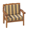 ΠΟΛΥΘΡΟΝΑ ΧΩΛ ΣΟΥΗΔΙΚΟ ΞΥΛΟ  XND ARMCHAIR No1 
