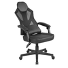 FUSION ΚΑΡΕΚΛΑ GAMING ΓΡΑΦΕΙΟΥ ΜΑΥΡΟ 50x74x137