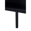 ORIGAMI TV STAND 1ΣΥΡΤΑΡΙ ΜΑΥΡΟ SONOMA 160x39.5x50