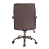 KORD ΚΑΡΕΚΛΑ ΓΡΑΦΕΙΟΥ ΚΑΦΕ GUNMETAL 58.5x65x104