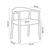 FUJI ΚΑΡΕΚΛΑ ΦΥΣΙΚΟ ΜΑΥΡΟ 57x45x73.5