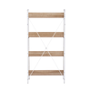 ONE STEP UP ΒΙΒΛΙΟΘΗΚΗ 4ΡΑΦΙΑ SONOMA ΛΕΥΚΟ 60x35x117