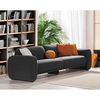 PUFFY ΚΑΝΑΠΕΣ 3ΘΕΣΙΟΣ ΓΚΡΙ ΣΚΟΥΡΟ 240x110x85