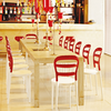 BIBI WHITE/RED TRANSP.ΚΑΡΕΚΛΑ
