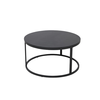 TONDO COFFEE TABLE ΜΑΥΡΟ 80x80x40