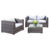 MADRIT ΤΡΑΠΕΖΑΚΙ ΣΑΛΟΝΙΟΥ  RATTAN 77x77x32,5cm