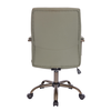 KORD ΚΑΡΕΚΛΑ ΓΡΑΦΕΙΟΥ ΜΕΝΤΑ GUNMETAL 58.5x65x104