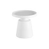 AMAR COFFEE TABLE SET 2ΤΕΜ ΛΕΥΚΟ 70x70x40